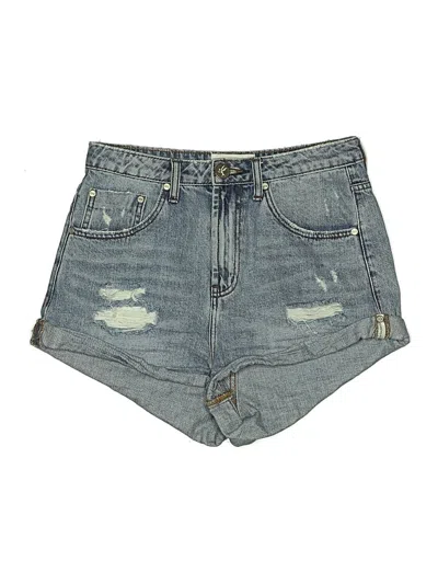 Pre-owned Oneteaspoon Denim Shorts In Blue