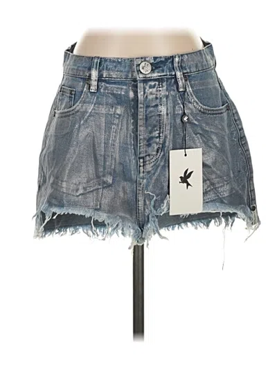 Oneteaspoon Denim Skirt In Blue