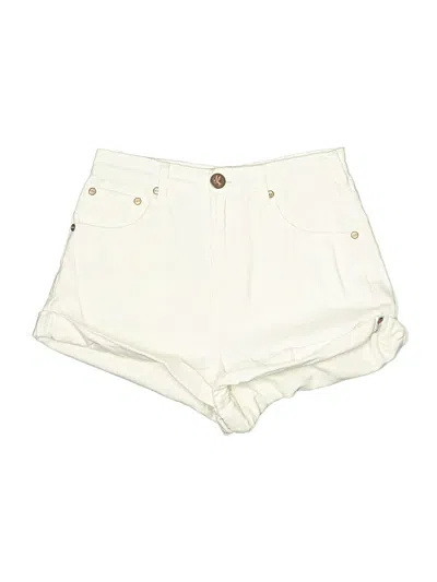 Pre-owned Oneteaspoon Shorts In White