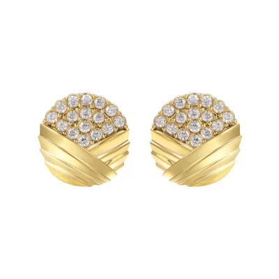 Onewildone Women's Don't Overthink It Gold Earrings