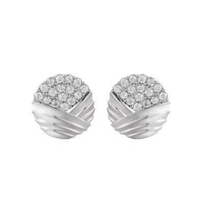 Onewildone Women's Don't Overthink It Silver Earrings