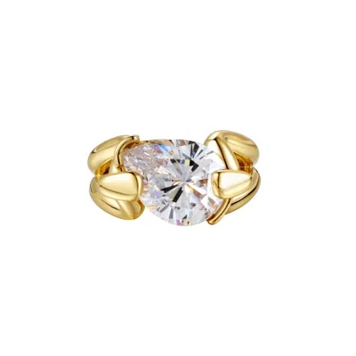 Onewildone Women's Gold All Kinds Of Happy Ring