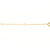 Onewildone Women's Gold Clip On Chain Necklace Extender