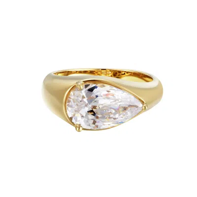 Onewildone Women's Gold Effortless Ring