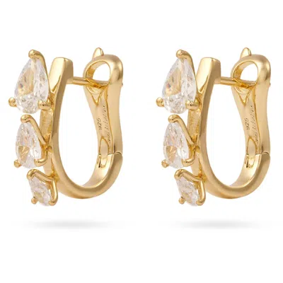 Onewildone Women's Gold Today, Tomorrow, Forever Earrings