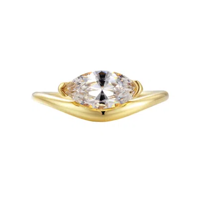 Onewildone Women's Gold Too Cute Ring