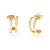 Onewildone Women's Gold You Light Up The Room Nail Earrings