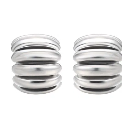 Onewildone Women's The Best Silver Hoop Earrings