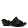 Onex Samy Slip On Sandal In Black