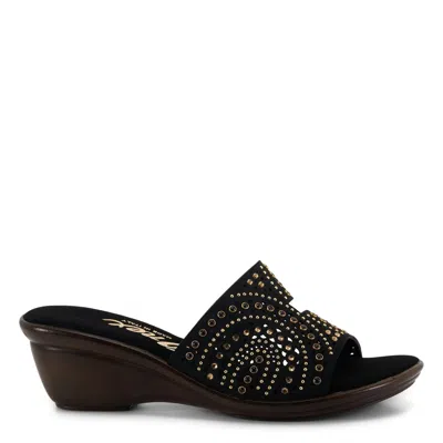 Onex Samy Slip On Sandal In Black