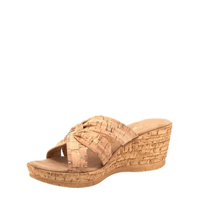 Onex Women's Gayle Sandals In Cork In Multi