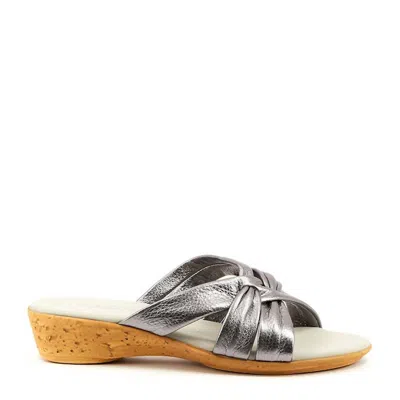 Onex Women's Sail Sandals In Pewter In Silver