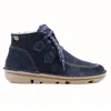 Onfoot Silken Boot In Marino Suede In Multi