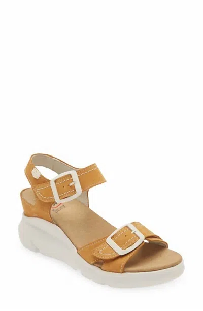Onfoot Women's Orleans Wedge Sandal In Ocre In Multi