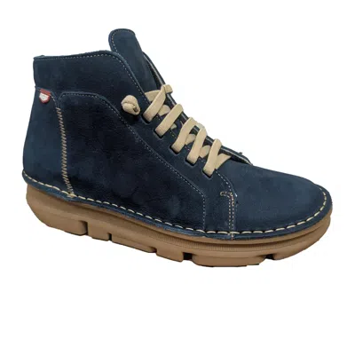 On Foot Women's Touch Lace Up Boot In Marino Nubuk In Multi