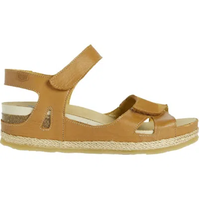 Onfoot Women's Trenton Open Toe Sandals In Cuero In Brown