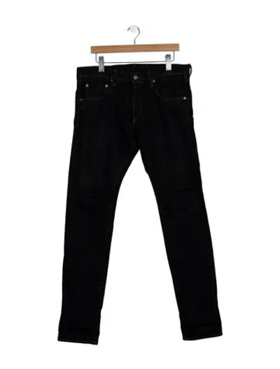 Pre-owned Oni Denim Straight-leg Jeans In Blue