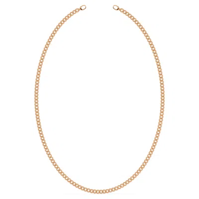 Oni Fine Jewelry Women's Baby Cuban Link Long Chain / Waist Chain - Rose Gold