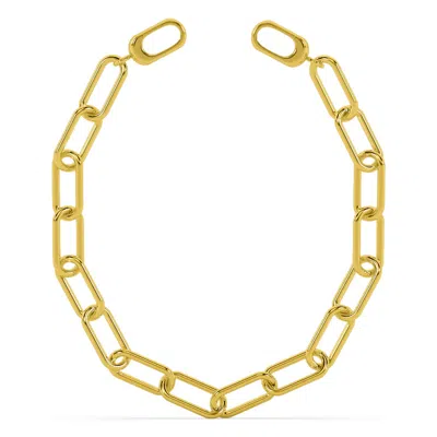 Oni Fine Jewelry Women's Bold Clip Anklet - Gold In Brown