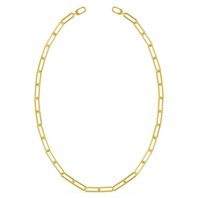 Oni Fine Jewelry Women's Bold Clip Necklace - Gold