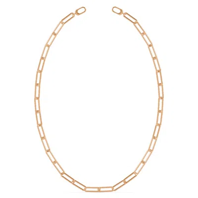 Oni Fine Jewelry Women's Bold Clip Necklace - Rose Gold