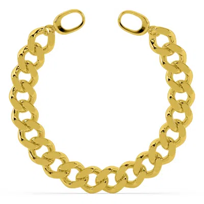 Oni Fine Jewelry Women's Bold Cuban Link Bracelet - Gold