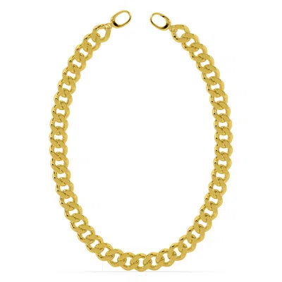 Oni Fine Jewelry Women's Bold Cuban Link Choker - Gold