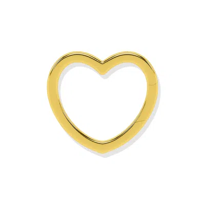 Oni Fine Jewelry Women's Heart Ring Lock - Gold
