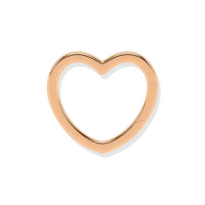 Oni Fine Jewelry Women's Heart Ring Lock - Rose Gold