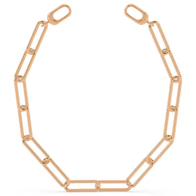 Oni Fine Jewelry Women's Maxi Clip Anklet - Rose Gold