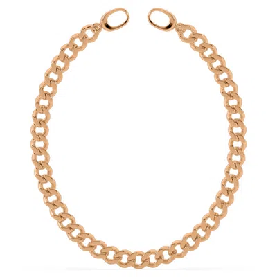 Oni Fine Jewelry Women's Maxi Cuban Link Anklet - Rose Gold