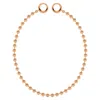 Oni Fine Jewelry Women's Maxi Sphere Anklet - Rose Gold In Brown
