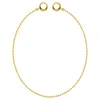 Oni Fine Jewelry Women's Mini Sphere Anklet - Gold In Gold