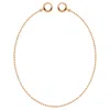 Oni Fine Jewelry Women's Mini Sphere Anklet - Rose Gold In Gold