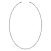 Oni Fine Jewelry Women's Silver Baby Cuban Link Long Chain / Waist Chain In Metallic