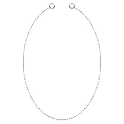 Oni Fine Jewelry Women's Silver Baby Sphere Necklace