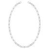 Oni Fine Jewelry Women's Silver Maxi Clip Necklace In Metallic