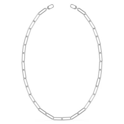 ONI FINE JEWELRY WOMEN'S SILVER BOLD CLIP NECKLACE