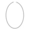 Oni Fine Jewelry Women's Silver Baby Cuban Link Long Chain / Waist Chain In Silver