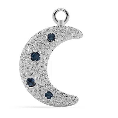 Oni Fine Jewelry Women's Silver The Demi Luna Charm - Moon Charm