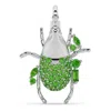 Oni Fine Jewelry Women's Silver The Gilded Beetle Charm In Green