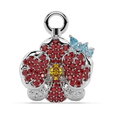 Oni Fine Jewelry Women's Silver The Sacred Orchid Charm In Multi