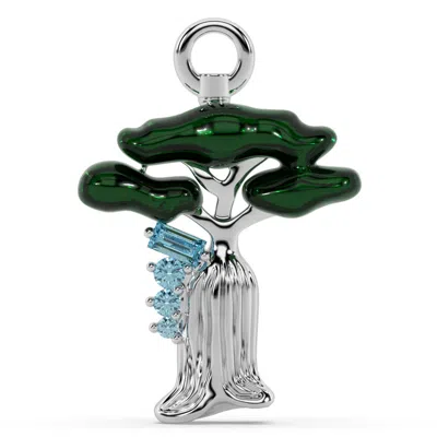 Oni Fine Jewelry Women's Silver The Spirited Tree Charm - Baobab Charm In Multi