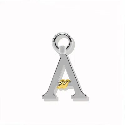 Oni Fine Jewelry Women's Silver Unius Letter Charm