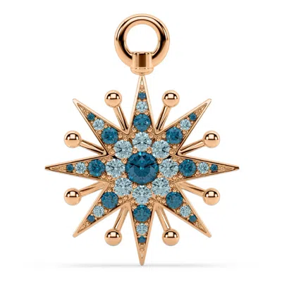 Oni Fine Jewelry Women's The Blazing Star Charm - Rose Gold