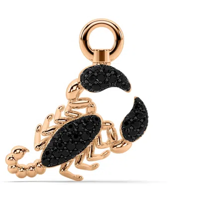 Oni Fine Jewelry Women's The Dancing Scorpion Charm - Rose Gold