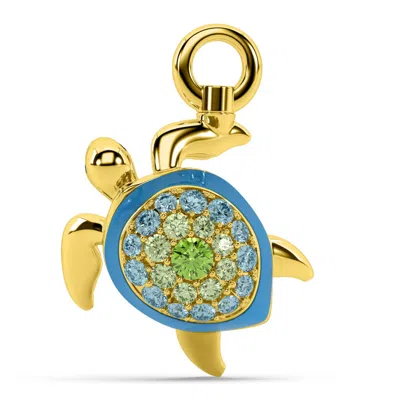 Oni Fine Jewelry Women's The Gentle Turtle Charm - Gold