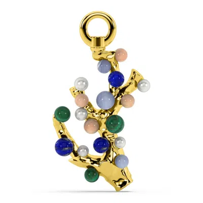Oni Fine Jewelry Women's The Sea Hive Charm - Coral Charm - Gold