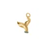 Oni Fine Jewelry Women's The Whale Tail Charm - Gold
