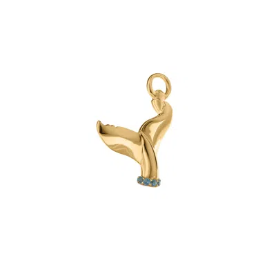 Oni Fine Jewelry Women's The Whale Tail Charm - Gold